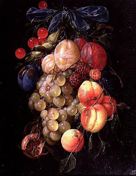 Cornelis de Heem A Garland of Fruit china oil painting image